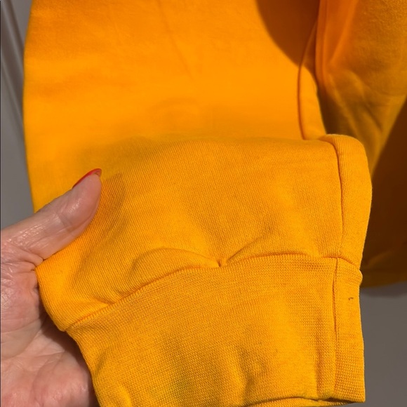 🦸♂️Big & Tall -Adidas Vibrant Yellow Pullover Hoodie - Picture 4 of 4
